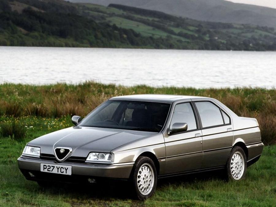  Alfa Romeo 164 Super 1992 года  (UK) (фото 7 из 7)